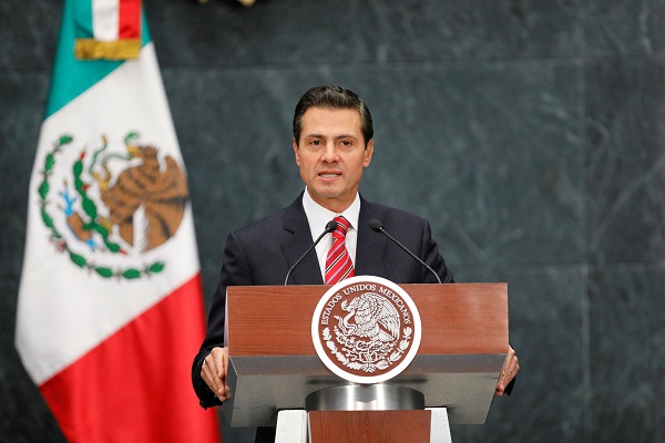 Mexican President Enrique Pena Nieto is 