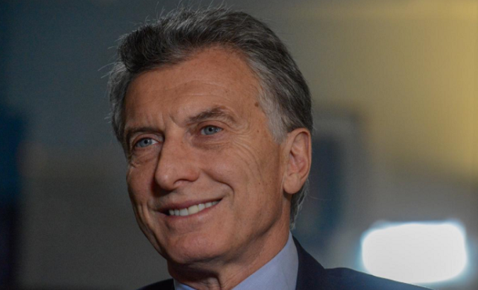 Argentine President Mauricio Macri speaks during an interview with Reuters in New York, NY, U.S. November 7, 2017