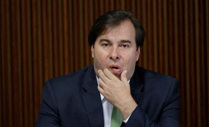 Brazil's President of the Chamber of Deputies, Rodrigo Maia.