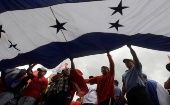 Cada vez son mayores las marchas de los opositores en Honduras.