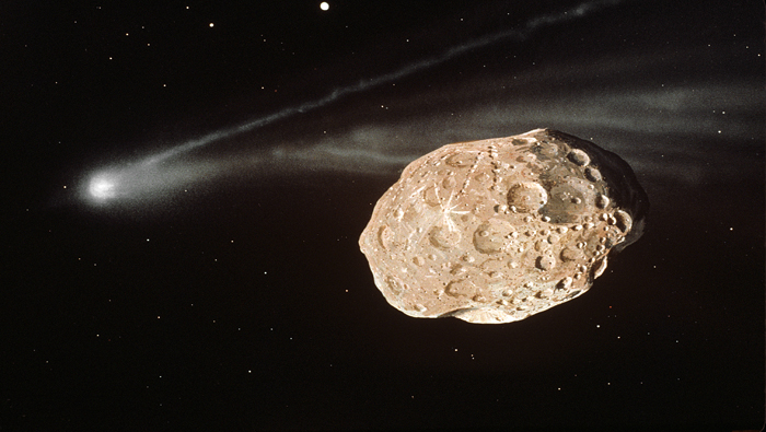Imágenes directas de la superficie de un asteroide.