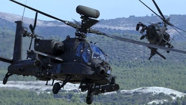 The Army’s 4th Infantry Division's AH-64 Apache chopper was based in Fort Carson, Colorado.