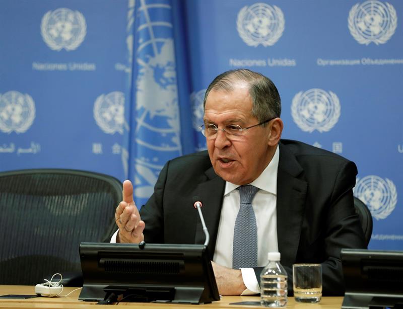 Lavrov insta a la ONU a que tome cartas en el asunto sobre el plan B de EE.UU.