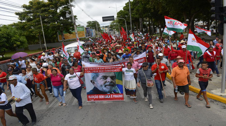 Brasil en movimiento en rechazo al juicio contra Lula