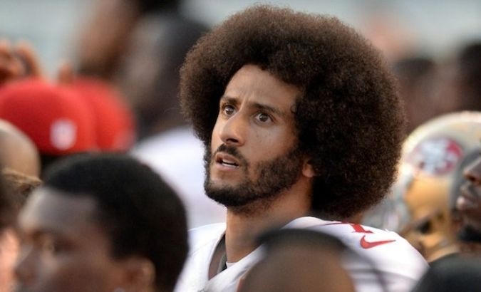 Kaepernick was named a nominee after spending the entire season as a free agent.