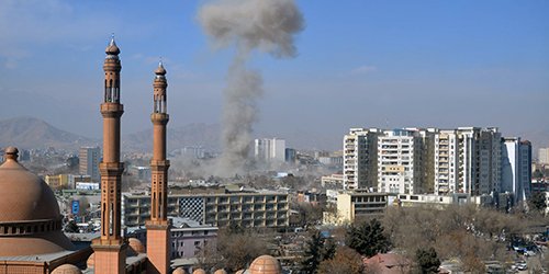 Se registra una explosión cerca del barrio diplomático de Kabul, en Afganistán.