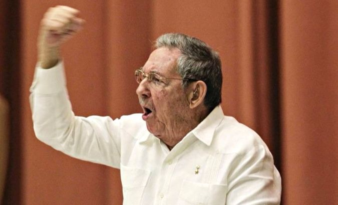 Cuban President Raul Castro.
