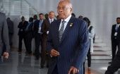 La gestión de gobierno del presidente Zuma culmina en 2019.
