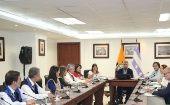 El presidente Lenín Moreno garantizó a las delegaciones que podrán realizar su labor de observación con total libertad en las elecciones de este domingo.