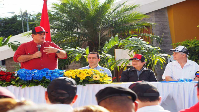 El alcalde nicaragüense recordó el amor que el comandante Hugo Chávez sentía por la nación centroamericana.