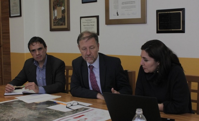 Members of the IACHR met with government officials Wednesday to review the state's progress in relation to the Ayotzinapa case.