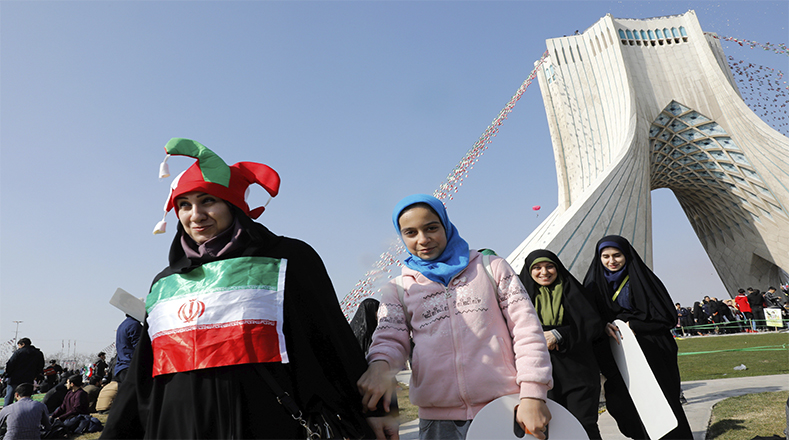 El Ayatolá Ruhollah Jomeini fue reconocido como símbolo del enfrentamiento con el sha y el proyecto impulsado de occidentalizar Irán.