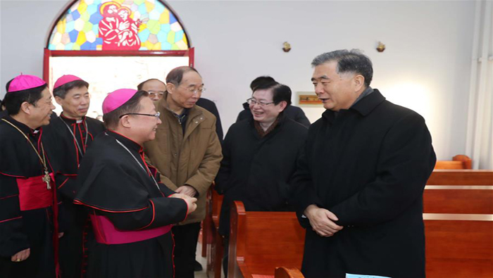 Yang aseguró que los círculos religiosos en su nación necesitan alimentarse del espíritu del congreso del Partido Comunista.