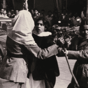 Asma Jahangir participates in a protest.