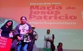 Marichuy fue recibida por cientos de estudiantes en varias universidades mexicanas.