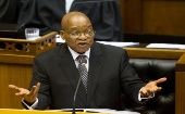 El segundo mandato de Zuma, que está salpicado de acusaciones por corrupción, termina en 2019.