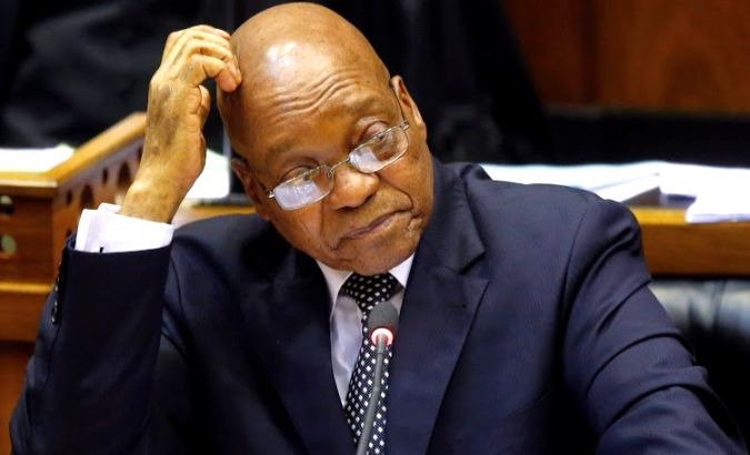 The party president delivered the ultimatum to Zuma shortly before midnight.