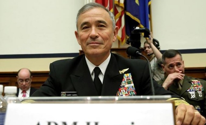 Admiral Harry Harris warns China's military, economic prowess, foreign relations, advanced technology and the South China Sea point to one thing: war.
