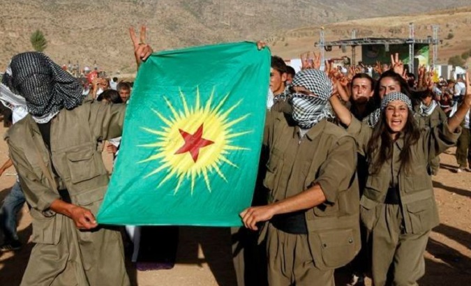 Supporters of the Kurdistan Communities Union.