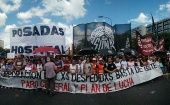 Las calles de Buenos Aires piden se escuchadas por Mauricio Macri