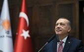 Erdogan aseguró que mantiene las puertas del diálogo abiertas para negociar con sus interlocutores.
