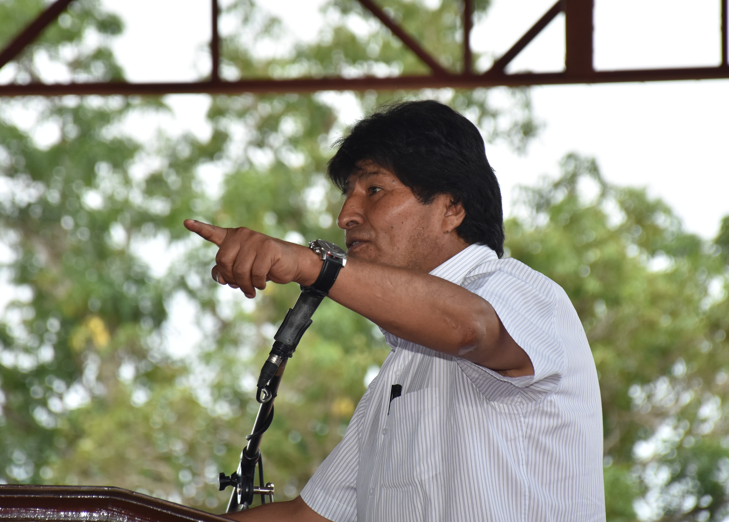 El mandatario boliviano destacó las investigaciones adelantadas por las fuerzas policiales.