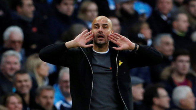 Guardiola has until March 5 to respond to the federation's charge.