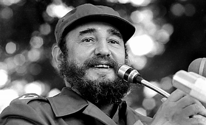 Late Cuban revolutionary leader Fidel Castro.