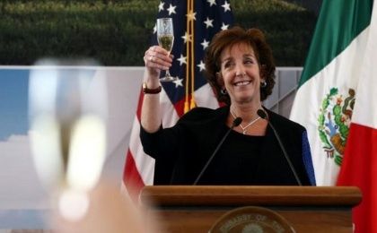 United States Ambassador to Mexico Roberta Jacobson was generally well regarded, according to Mexican diplomats.