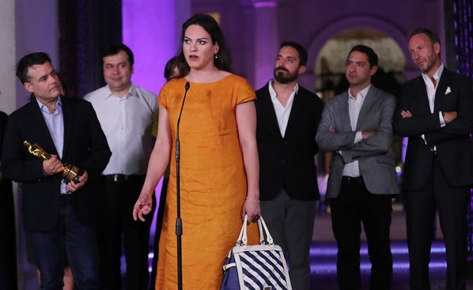 At Sunday's Oscar ceremony, Danila Vega became the first transgender person ever to present a performance at the movie industry's most important event.