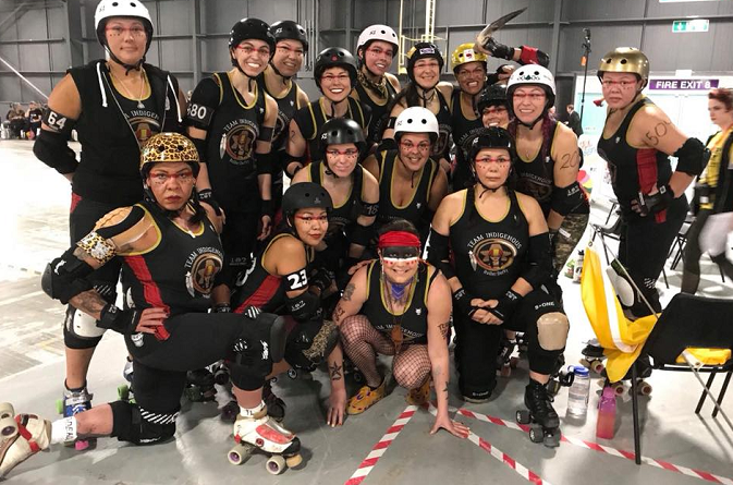 Indigenous Women's Team Aims to 'Decolonize' Roller Derby
