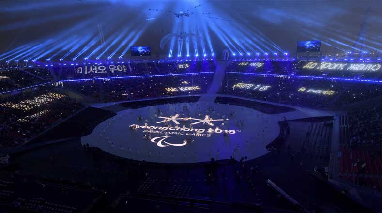 Revive la inauguración de los Juegos Paralímpicos de Invierno