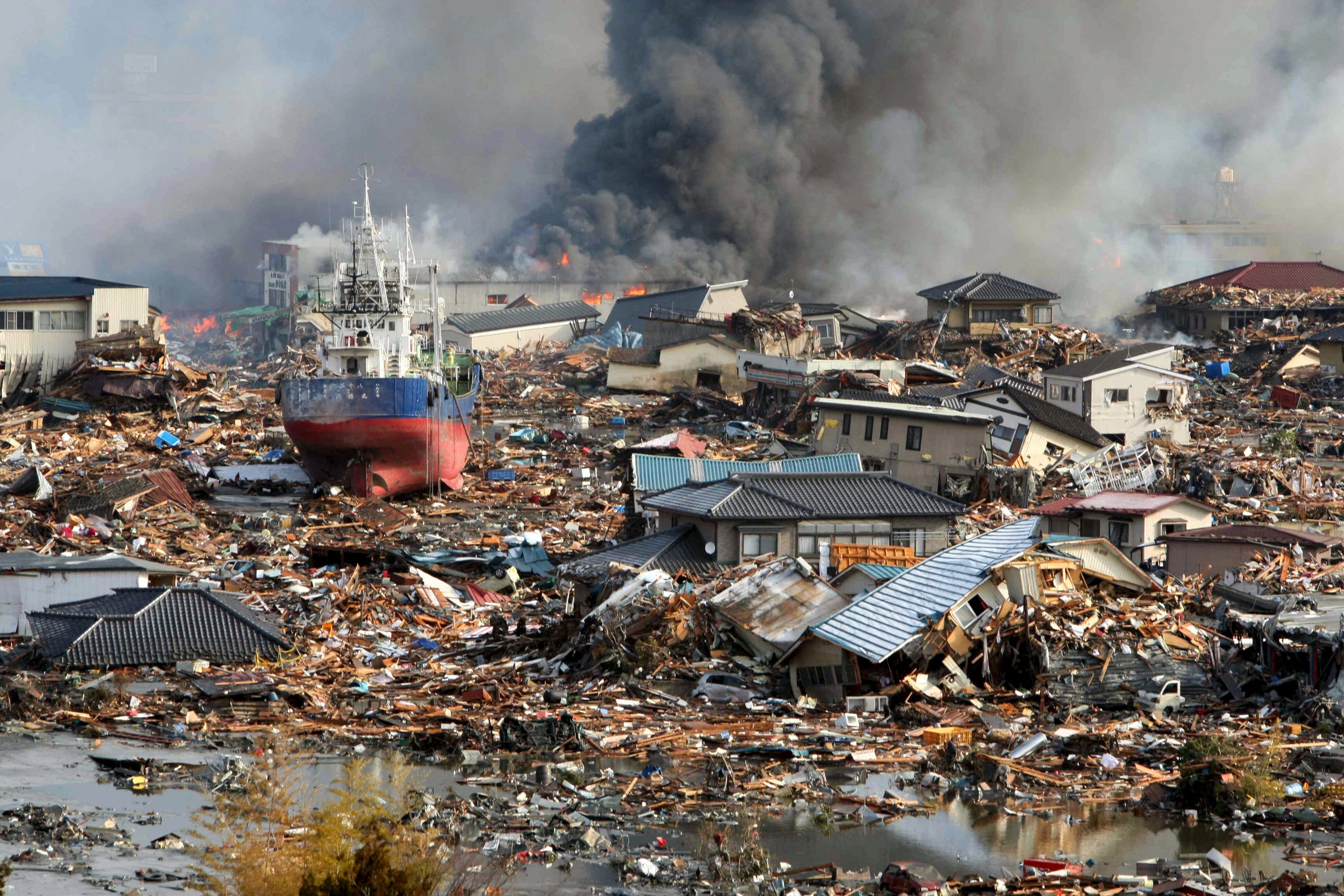El desastre nuclear de Fukushima contaminó a gran parte del océano Pacífico.