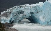 Impresionante derrumbe del glaciar Perito Moreno en Argentina