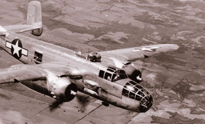 A B-25 aircraft