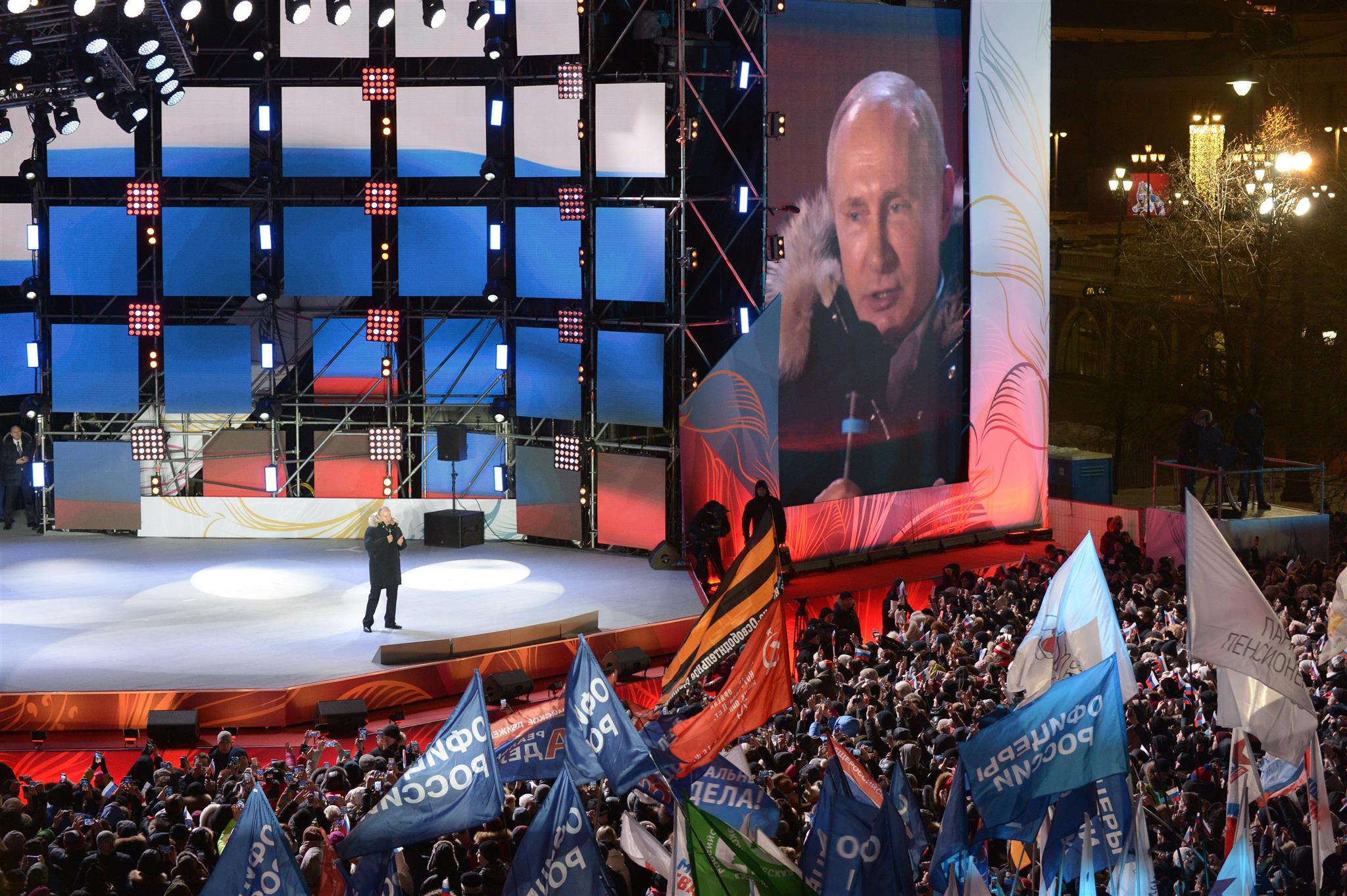 Más de 50 millones de rusos dieron su voto de confianza a Putin.