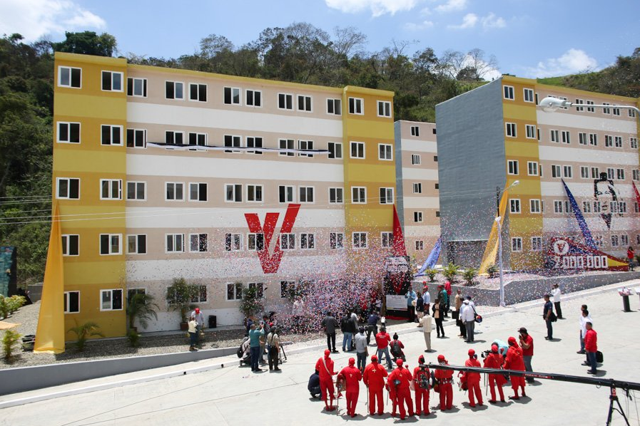 President Nicolas Maduro said the new homes belong to the Venezuelan people.