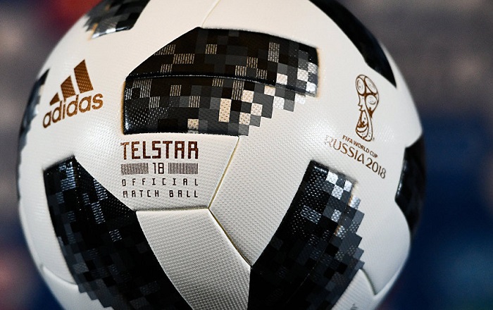 Telstar 18 es la pelota oficial de la Copa Mundial de Fútbol 2018.