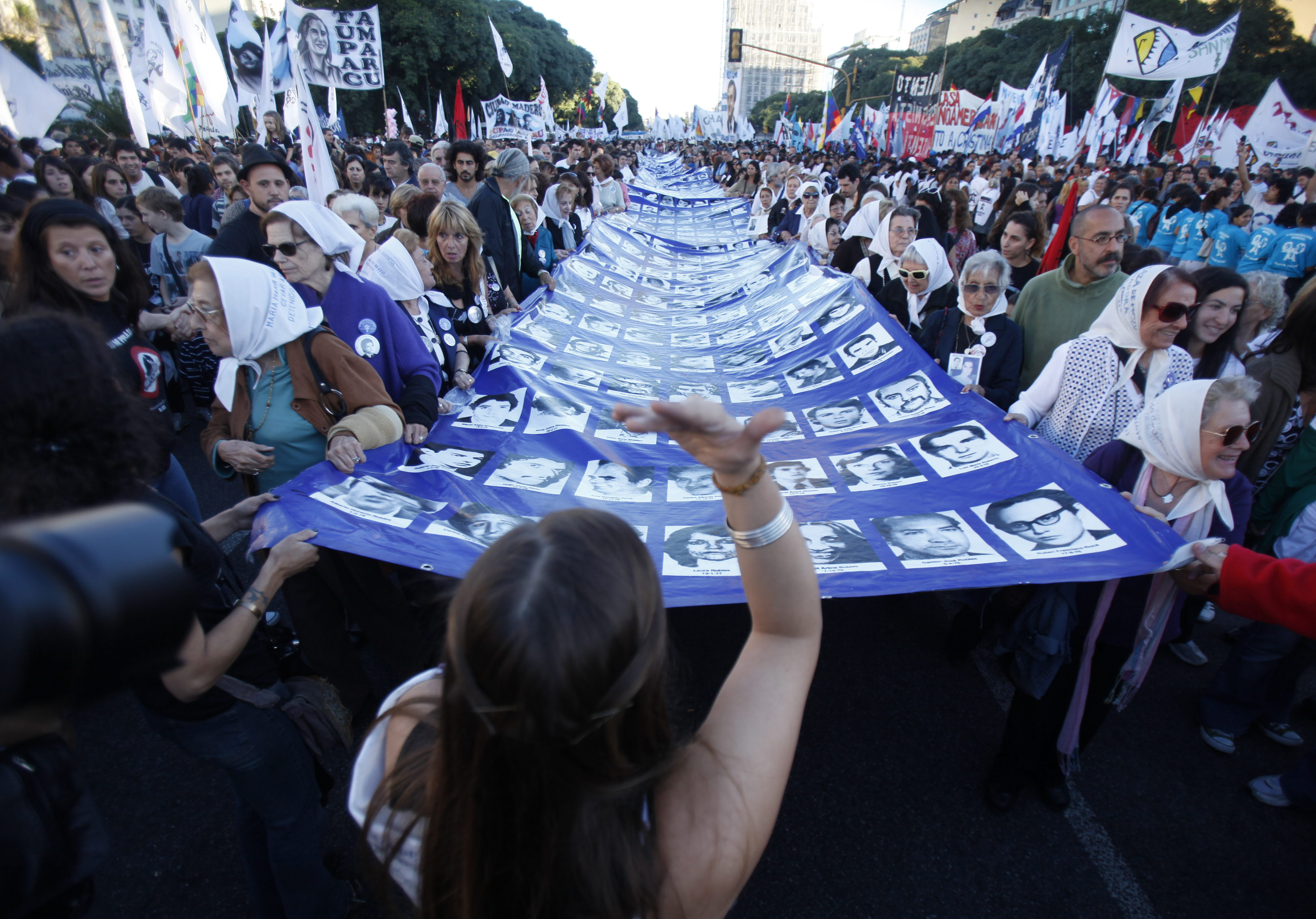 Desde el 2006 los argentinos no realizaban una manifestación conjunta para rechazar el golpe de Estado de 1976.