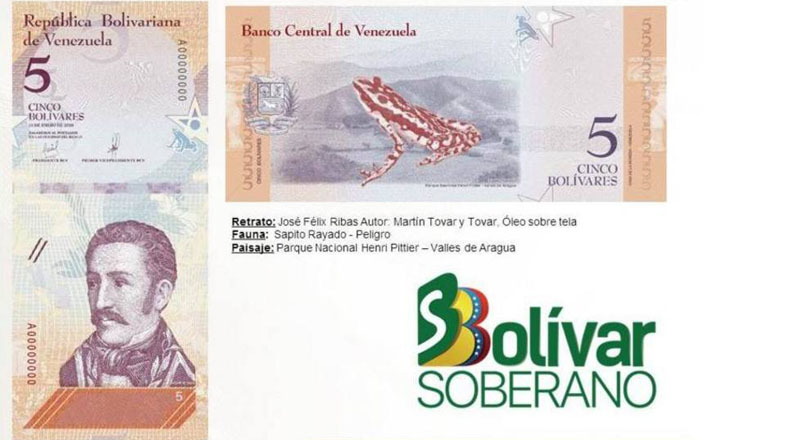 El nuevo cono monetario se llamará Bolívar Soberano y estará integrado por monedas de 50 céntimos y 1 bolívar. 