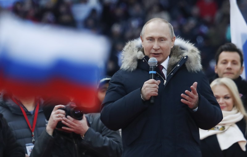 Con casi el 100 por ciento de las actas escrutadas, el resultado dio como ganador al candidato independiente Vladimir Putin.