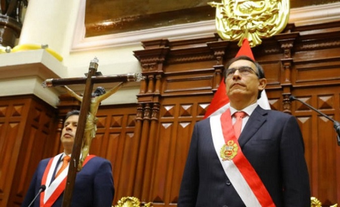 Peru's New President Sworn In Following PPK Resignation