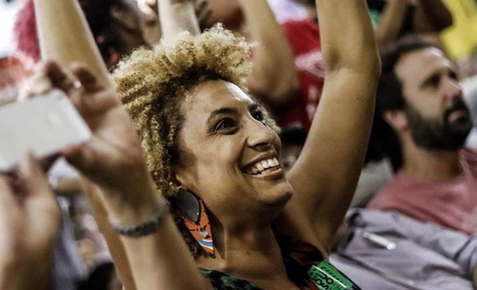 Black activists in Brazil are discussing more community security measures following Marielle Franco's assassination.