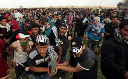 Israeli Military Kills and Wounds Palestine Land Day Protesters