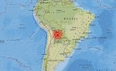 El sismo registrado en el sureste de Bolivia también se sintió en varias ciudades de Brasil.