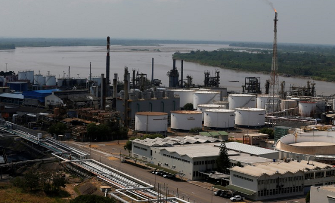 View of the oil refinery Ecopetrol in Barrancabermeja, Colombia, March 1, 2017. Picture Taken March 1, 2017.