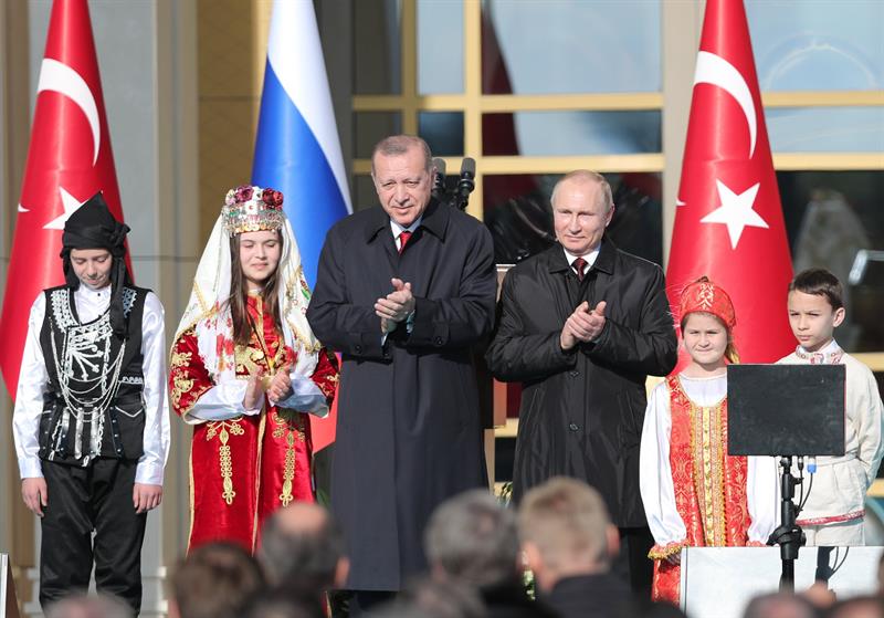 La primera reunión entre Putin, Erdogan y Rohaní tuvo lugar el pasado 22 de noviembre.