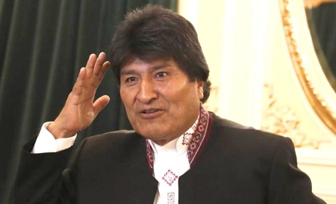 Morales is Bolivia's first Aymara president, he was elected in 2006.