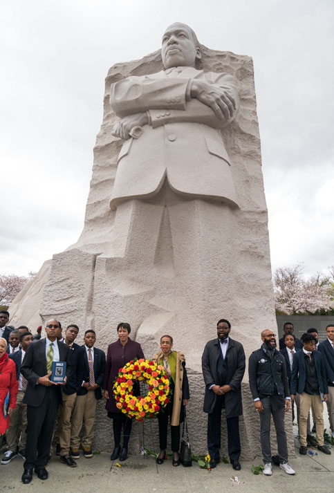 Desde distintos puntos del país se recordó la lucha del dirigente por los derechos la comunidad afrodescendiente de EE.UU. 