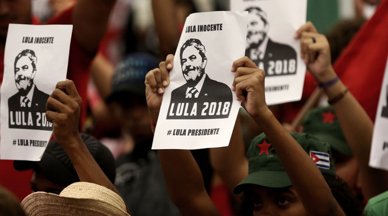 El Supremo Tribunal Federal de Brasil rechazó el habeas corpus presentado por la defensa del exmandatario, Luiz Inácio Lula da Silva.